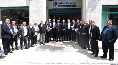 برعاية ومشاركة الوزير برهم .. مجلس أمناء جامعة نابلس للتعليم المهني والتقني الجديد يعقد اجتماعه الأول